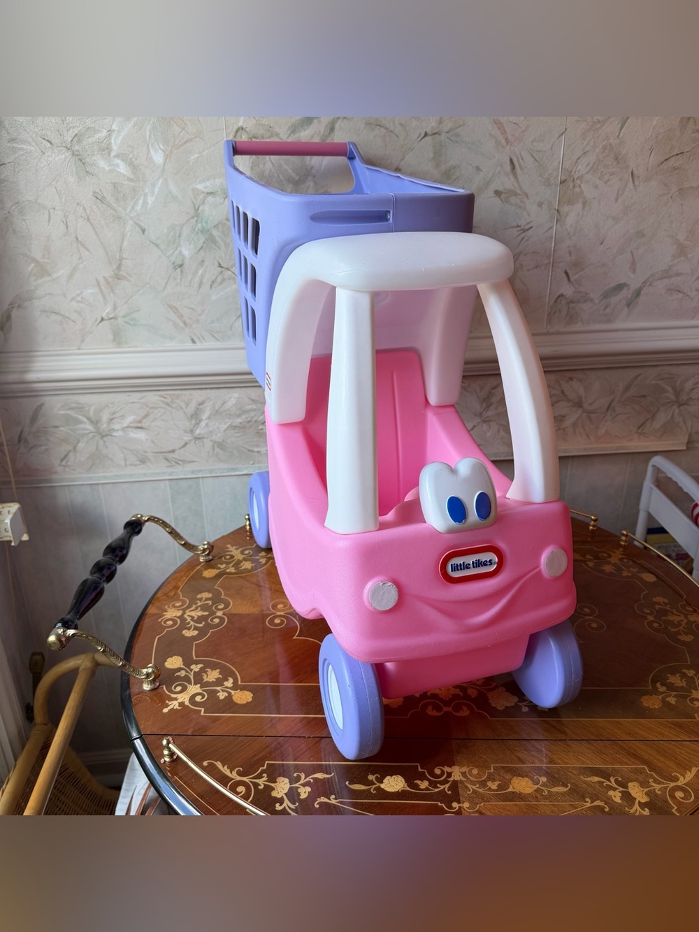 Little Tikes Cozy Coupe Shopping Cart Pink Kids' Toy Princess